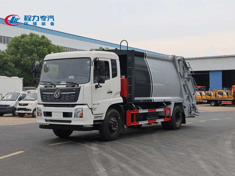东风天锦15方压缩垃圾车