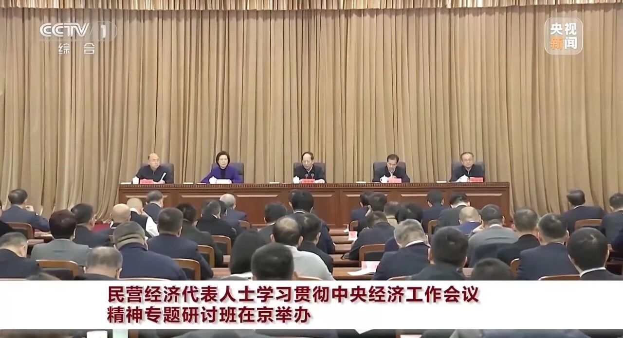 程力集团参加民营经济代表人士学习贯彻中央经济工作会议