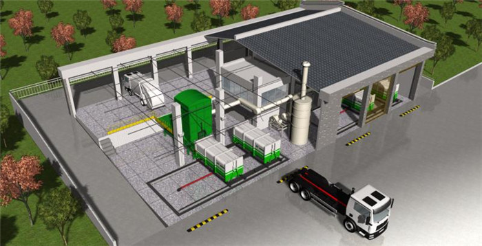 水平分体压缩站 水平分体压缩站