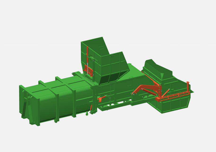 水平分体压缩站 水平分体压缩站